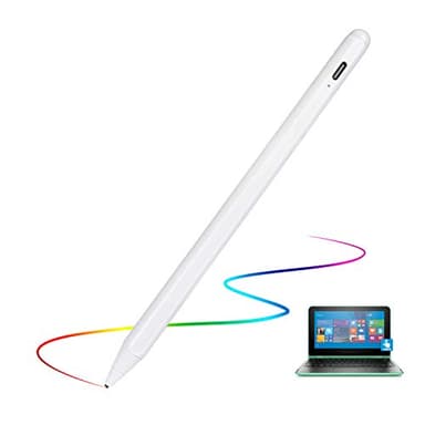 Stylus Pens for Samsung Galaxy Tab A9+/A8/A7 Pencil, Evach Capacitive High Sensitivity Digital Pencil with 1.5mm Ultra Fine Tip Stylus Pencil for Samsung Galaxy Tab A9+/A8/A7 Pen, White