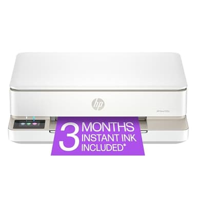 HP Envy 6155e Wireless All-in-One Color Inkjet Printer, Portobello, Print, scan, copy, Duplex printing Best-for-home, 3 month Instant Ink trial included, AI-enabled (714L5A)