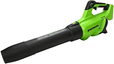 Greenworks 40V (130 MPH / 550 CFM / 75+ Compatible Tools) Cordless Brushless Axial Leaf Blower, Tool Only
