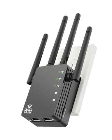 WiFi Extender Signal Booster for Home, WiFi Extender, Long Range up to 12880 Sq Ft and 105 Devices, Internet Extender WiFi Booster, WiFi Repeater with Ethernet Port, Signal Booster
