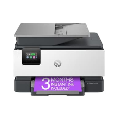 HP OfficeJet Pro 9125e Wireless All-in-One Color Inkjet Printer, Print, scan, copy, fax, ADF, Duplex printing best-for-office, 3 month Instant Ink trial included, AI-enabled (403X0A)