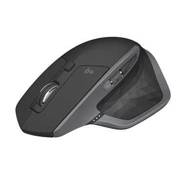 Logitech MX Master 2S Bluetooth Edition Wireless Mouse, Multi-Surface, Hyper-Fast Scrolling, Ergonomic, Rechargeable, Connects Up to 3 Mac/PC Computers,Color-Graphite.