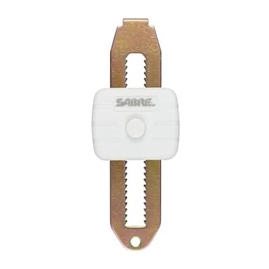 SABRE Compact Travel Door Lock, Portable Security Lock for Travel, Hotels, & Rentals, Withstands 650 lbs of Force, Installs in Seconds, No Tools Required, Lightweight & Small for Easy Carry