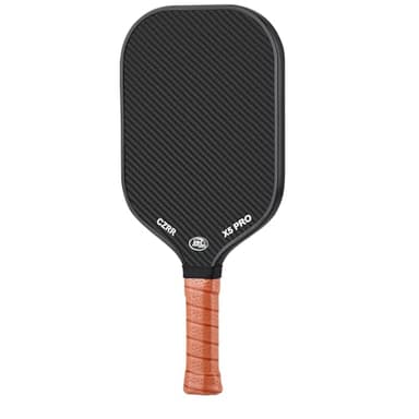 CZRR Pickleball Paddle, USA Pickleball Approved, 3K Raw Carbon Fiber Surface (CFS) High Grit & Spin, with 16MM Polypropylene Honeycomb Core, Ideal for Novice and Professional Players