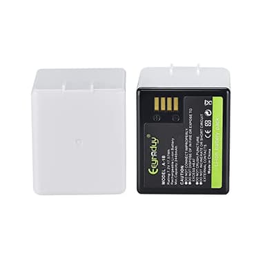 Eeyrnduy A-1B Battery Replacement for arlo Pro,Pro 2 Camera VMA4400 2440mAh Rechargeable Lithium-ion Batteries 7.2V/17.57Wh (2 Pack)