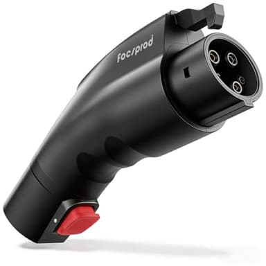 FOCSPROD for Tesla to J1772 Charger Adapter, Max 60A 250V for NACS to J1772 Electric Vehicles Charging Adapter Compatible with Tesla Mobile/Wall Connectors, Destination Chargers -UL 2252