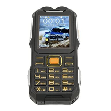 Sxhlseller Rugged Phone for Seniors, 2G GSM Dual SIM, 16800mAh Battery, 2.4inch Large Buttons Senior Cell Phone, LED Flashlight, Speaker, Outdoor Use Backup Phone