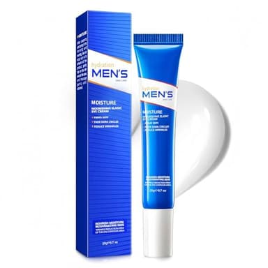 Retinol Eye Cream, Hydrating & Firming Under Eye Cream for Men, Wrinkles & Puffiness, Reduces Dark Circles, Nourishing Elastic Formula, 20g / 0.7 fl.oz