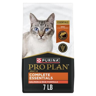 Purina Pro Plan High Protein Cat Food With Probiotics for Cats, Salmon and Rice Formula - 7 lb. Bag