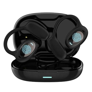 AI Translation Earbuds Real Time 3-in-1, 144 Language No Subscription Fees, Language Translator Device with APP Fit iOS & Android Bluetooth Headphones for Business Office and Travel (Black)