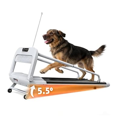 Dog Treadmills, 265lbs Capacity Pet Treadmill with 6° Incline, 2.5HP Ultra-Quiet Motor, Adjustable Speed, Perfect for Small/Medium Dogs/Large Dogs Health and Exercise