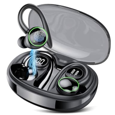 Ai Translation Earbuds Real Time, 164 AI Language Translator Earbuds,3-in-1 Translator Earbud Bluetooth 5.4 with 5 Translation Modes,48H Translatior Headphones for Travel, Business, Learning, Black
