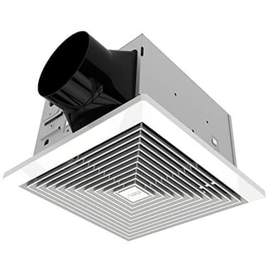 BV Bathroom Exhaust Fan 90CFM - Bathroom Fan 0.9 Sones, 4" Duct Collar,Rooms Up to 80-90 Sq. Ft. |Energy-Saving Ventilation Fan - No Attic Access & Ultra-Quiet | Energy Star, HVI 2100, UL Certified