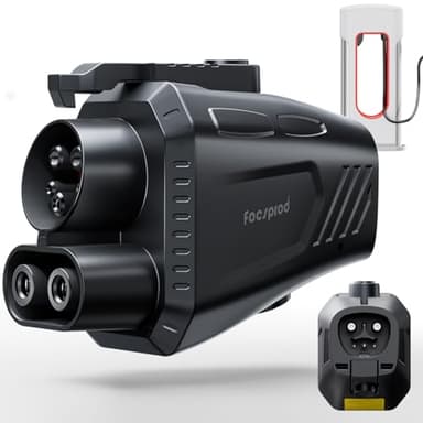 FOCSPROD for NACS to CCS1 Charger Adapter, Max 500A 1000V Fast Charge NACS to CCS Adapter, CCS1 Electric Vehicle Charging Compatible with Tesla Superchargers -UL 2252