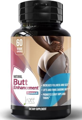 Butt Enhancer Pills for Big Booty & Curvy HIPS - BBL Weight Gainer for Women Curves Bigger Butt Pills for Women - Booty Builder Aguaje para Aumentar Gluteos y Caderas - Butt Growth Products