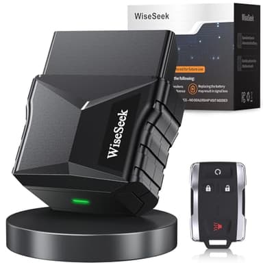 WiseSeek Replacement Key Fob: OBD Remote Start DIY Keyless Entry Compatible with 2015-2021 Silverado 1500 Sierra Canyon Colorado Chevy/GMC M3N32337100, 1 Set
