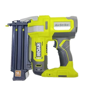 Ryobi 18V ONE+ 18-Gauge Cordless Airstrike Brad Nailer (Tool Only) P321