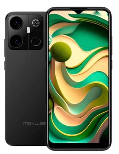 Maxwest Gravity G64 Smartphone, 6.57-inch HD+ Display, 16MP AI Camera - 64GB Storage - 8GB RAM, Face Unlock, Black, Blue, Silver, Mint