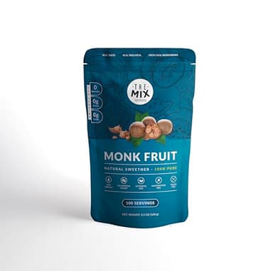 The Mix Superfoods, Monk Fruit PURE, NO erythritol, NO artificial, JUST monk fruit 100% (100 g)