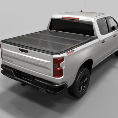 Toptiny Low Profile Hard Folding Truck Bed Tonneau Cover Fits 2019-2026 Chevy/GMC Silverado/Sierra 1500 5'8" Bed (69.6")