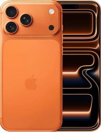 Apple iPhone 17 Pro Max, US Version, 256GB, eSIM, Cosmic Orange- Unlocked (Renewed)
