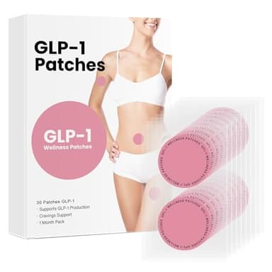 Ealavon GLP-1 Patches Pure Natural for Women and Men 30 Count S1