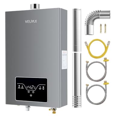 Propane Tankless Water Heater, 4.21GPM 16L Indoor,Instant Hot Propane Gas Water Heater with Multi-Protection