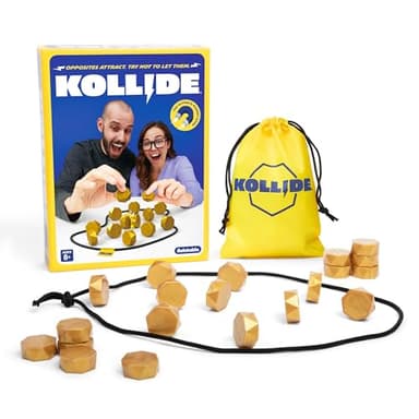 Kollide by Relatable, Exciting Magnetic Game for Easter Family Game Night, Great Fun Games for Kids and Easter Basket Gifts, Includes 1 Rope, 20 Magnets, and Instructions