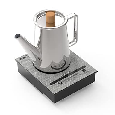 Mini Induction Cooktop, 500W /110V Mini Electric Countertop Burners Portable Small Induction Hot Plate Even Heating for RV Travel & Outdoor Abangdun