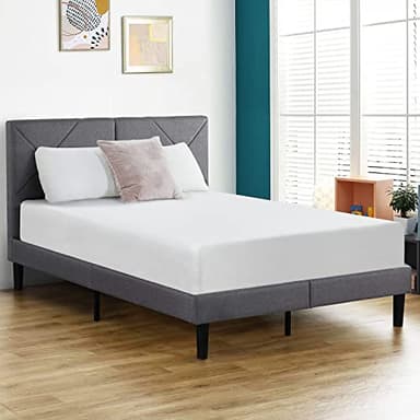 FDW | 12 Inch Queen Mattress | Medium Firm | Gel Memory Foam Mattress | White | Bed in a Box, CertiPUR-US Certified | Pressure Relief, Cooling Ventilated Foam | Washable Removable Cover
