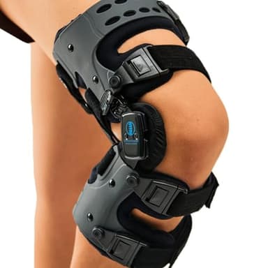 Comfyorthopedic Men & Women OA Unloader Knee Brace, Medial Arthritis Pain & Osteoarthritis Offloader, Bone on Bone Cartilage Joint Support, L1851 L1843 Upgraded Built-in Hex Key, Right Fits Up to 32in Plus Size Thigh