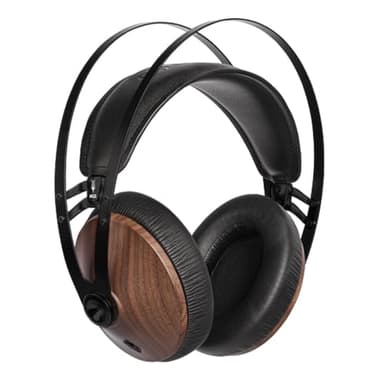 Meze 99 Classics Wired Wooden Closed Back Over Ear Headphones with Microphone (Walnut/Black)