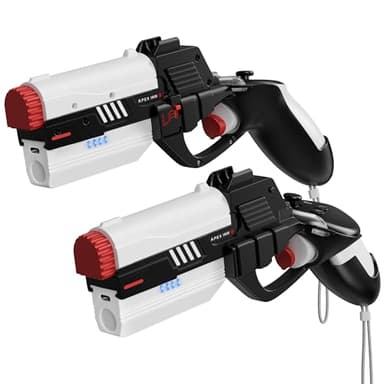 APEXINNO Controller Accessories, Haptic Gun Stock Cover Compatible with Meta Quest 3S and Meta Quest 3, Electric Controller Pistol Grips Enhance VR FPS Games Experience
