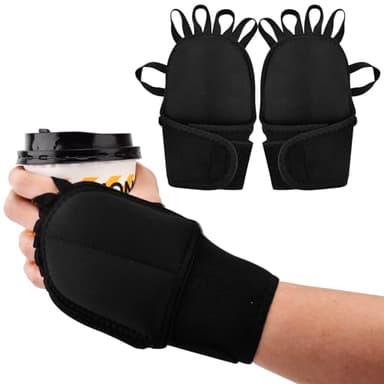 1 Pair Weighted Gloves for Tremors,Hand Weights for Fine Motor Skills,Aids to Provide Hand Stability and Improve Hand Dexterity,Writing Weights & Hand strengthening Tool(Black)
