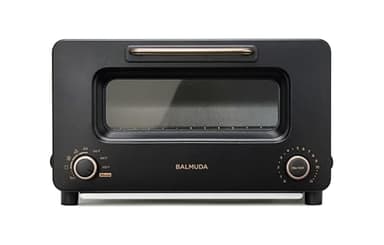 BALMUDA The Toaster Pro | Steam Oven Toaster | Compact Size 14.1″W × 12.6″D × 8.2″H | 6 Modes: Shokupan, Golden Toast, Pizza, Croissant, Oven, Salamander Grill | (Baking Tray Sold Separately) | Black