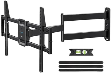 USX STAR Corner TV Wall Mount Long Arm TV Mount Bracket for 37-84 Inch TVs, Full Motion TVs Wall Mounts with 32” Articulating Arms Extension & Tilt & Swivel, Max VESA 600x400mm, Holds up to 100 lbs