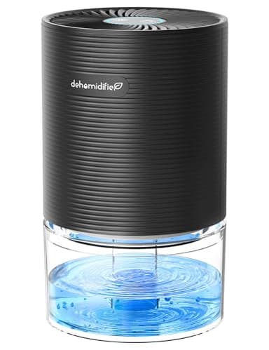 SANVINDER Dehumidifiers for Home, 25oz Dehumidifier for Bedroom with Auto-off, Ultra Quiet Energy Saving for Bathroom Closet Wardrobe Office RV (285sq.ft)