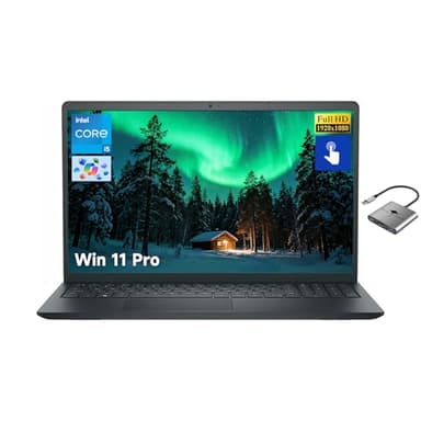 Dell Inspiron 15 Touchscreen Laptop Computer for Business College Student Home, 15.6" FHD Intel 10-Core (Beat i7-1255U) 32GB RAM 1TB SSD, Wi-Fi 6, Win 11 Pro, w/GM Accessory