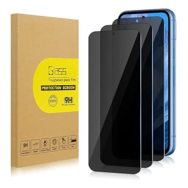 Lokyoo 3 Pack Privacy Screen Protector for Google Pixel 8A[Anti-Spy Tempered Glass], Ultra HD, Anti-Scratch, Bubble-Free, Easy Install 9H Protective Glass for Pixel 8a