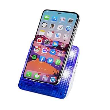 Serene Innovations Cell Phone Ring Amplifier & Flasher – Cell Phone & Landline Phone Ring Detection with LED Flasher – Works with Cell Phone's Vibration Notifications – Extra Loud Telephone Ringer