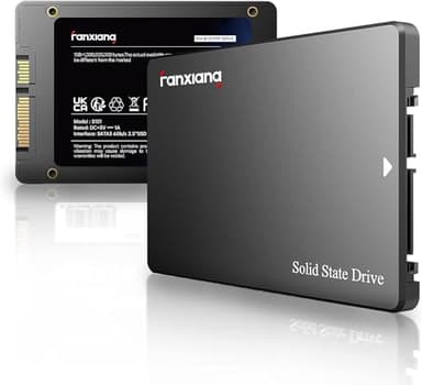 fanxiang S101 1TB SSD SATA SSD 1TB Internal Solid State Drive SATA III 6Gb/s 2.5" SSD, UP to 520MB/s, 3D NAND TLC, Upgrade Laptop PC and Desktops