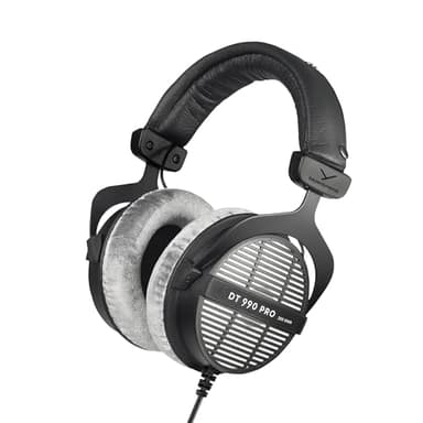 beyerdynamic DT 990 Pro 250 ohm Over-Ear Studio Headphones for Mixing, Mastering, and Editing