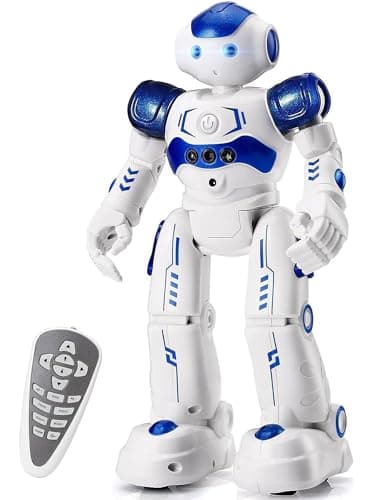 KingsDragon RC Robot Toys for Kids, Gesture & Sensing Programmable Remote Control Smart Robot for Age 3 4 5 6 7 8 Year Old Boys Girls Birthday Gift Present