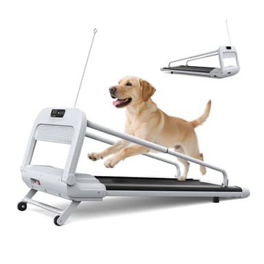 Ternewby Quiet Dog Treadmill for Small, Medium & Partial Large Dogs, Indoor Treadmill for Dogs with 6° Incline, 2.5HP, 265LBS, Durable Pet Running Machine for Dog Fitness