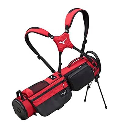 Mizuno Golf BR-D2 Carry Golf Bag, Red
