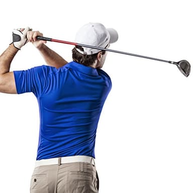 Golf Huggy Back Brace – Lower Back Support for Golf, Walking, Sports – Lightweight, Thin, Breathable, Adjustable – Discreet Fit Under Clothes – Bowling, Tennis, Basketball, Fitness – 3 Sizes