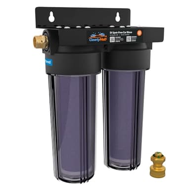 Clearly MaD Deionized Spot-Free Car Wash Rinse System Unit, Spotless Water Deionizer for Car Washing, RV, and Motorcycle, Without Hose