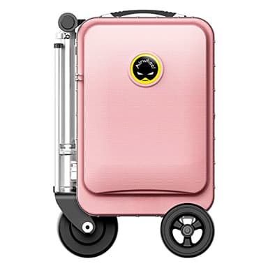 Airwheel SE3S Smart Rideable Suitcase Electric Luggage Scooter For Travel (pink)