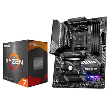 Micro Center AMD Ryzen 7 5800XT Desktop Processor with MSI MAG B550 Tomahawk MAX WiFi Gaming Motherboard (AM4, DDR4, PCIe 4.0, M.2, USB 3.2 Gen 2, Wi-Fi 6E)