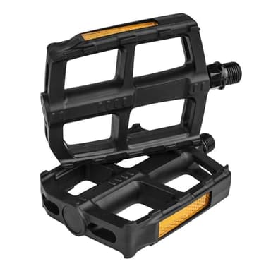 BV Bike Pedals - 2-Set, Fit Bicycle Pedal 9/16" Compatible, Non-Slip & Durable Lightweight for Most Adult Bikes & MTB